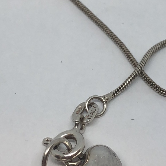 Double heart bracelet, made in Italy - Picture 4 of 7